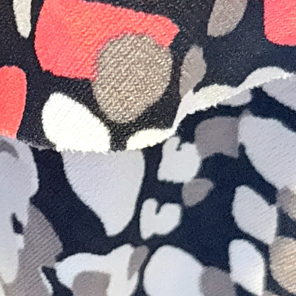 Catalina Black and Red Floral Ruffle One-Piece Swimsuit - Picture 6 of 9